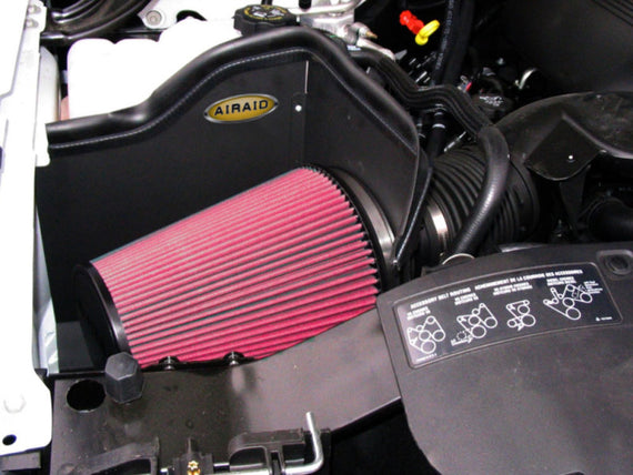 Airaid 05-06 Chevy HD 6.0L/8.1L CAD Intake System w/o Tube (Oiled / Red Media) 200-168
