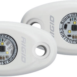 Rigid Industries A-Series Light - White - High Strength - Cool White - Set of 2 482213