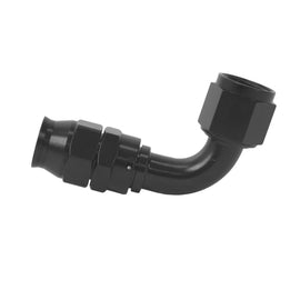 Aeromotive PTFE Hose End - AN-10 - 90 Deg - Black Anodized 15358