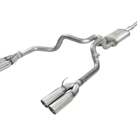 aFe Vulcan Series 3in 304SS Exhaust Cat-Back Exh w/ Pol Tips 2019 GM Silverado / Sierra 1500 V8-5.3L 49-34105-P