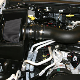Airaid 05-06 Dodge Dakota / 06 Mitsubishi Raider 4.7L CAD Intake System w/ Tube (Dry / Black Media) 302-175