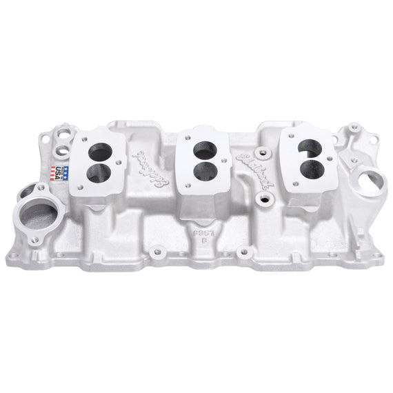 Edelbrock Manifold Vintage Series C357B 3X2 5418