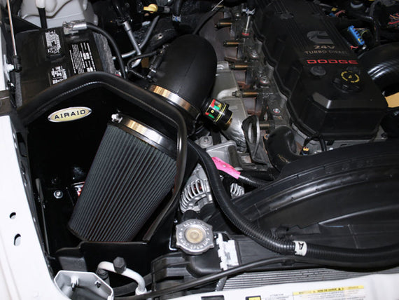 Airaid 03-07 Dodge Ram 5.9L Cummins MXP Intake System w/ Tube (Dry / Black Media) 302-259