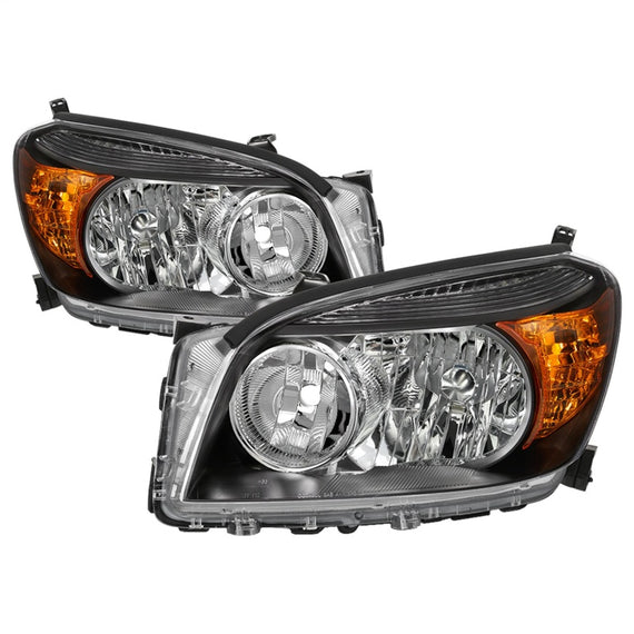 xTune 06-08 Toyota RAV4 OEM Style Headlights - Black (HD-JH-TRAV06-AM-BK) 9042850