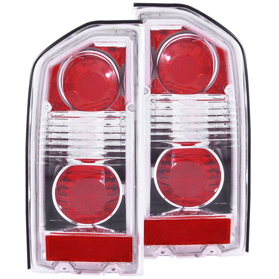 ANZO 1988-1998 Suzuki Vitara Taillights Chrome 211133