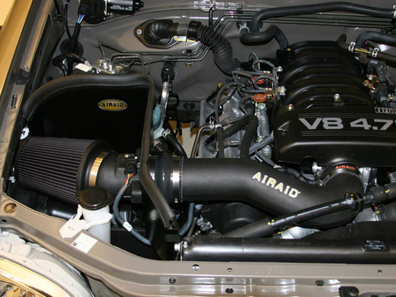 Airaid 03-04 Toyota Tundra 4.7L CAD Intake System w/ Tube (Dry / Black Media) 512-163