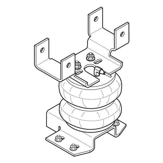 Firestone Ride-Rite Air Helper Spring Kit Rear 01-03 Chevy/GMC C1500HD 2WD/4WD (W217602190) 2190