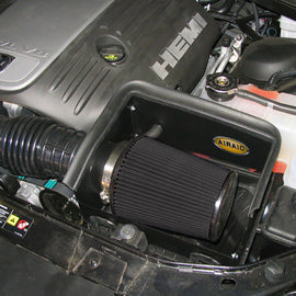 Airaid 05-08 Dodge Magnum/Chrysler 300C 5.7L Hemi CAD Intake System w/o Tube (Dry / Black Media) 352-160