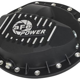 aFe Power Pro Series Rear Differential Cover Black w/ Machined Fins 99-13 GM Trucks (GM 9.5-14) 46-70372