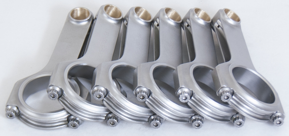 Eagle Chevrolet 4.3L V6 Engine H-Beam Connecting Rods (Set of 6) CRS570063D