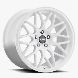 ESR 19X8.5 5X114.3 (Custom Drill) +40 66.6 GLOSS WHITE APX01 98551240 APX01WHT 98551240 APX01WHT 5X114