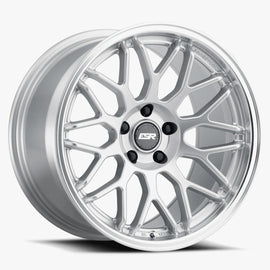 ESR 19X9.5 5X114.3 (Custom Drill) +35 66.6 HYPER SILVER MACHINE LIP APX01 99551235 APX01HS-ML 5X114