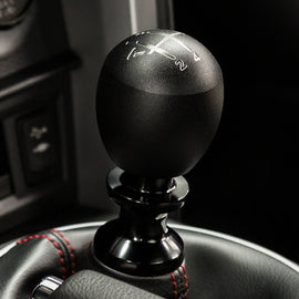 Raceseng Slammer Shift Knob (Gate 5 Engraving) BMW Adapter - Black Texture 08211BTE-08015-081201