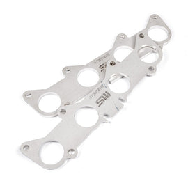 Stainless Works Ford 5.2L/5.0L Coyote Round Port Shaped Header 304SS Exhaust Flanges 2in Primaries HFFORD5.0200