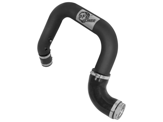 aFe BladeRunner 2.5in Black IC Tube Hot Side w/ Coupling & Clamp Kit 2016 GM Colorado/Canyon 2.8L 46-20268-B
