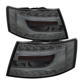 Spyder Audi A6 05-08 4Dr Sedan Light Bar LED Tail Lights Smke ALT-YD-AA605-LBLED-SM 5079626