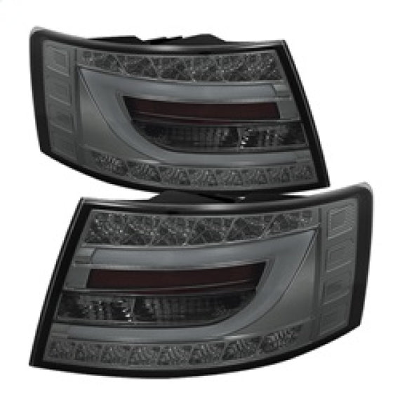 Spyder Audi A6 05-08 4Dr Sedan Light Bar LED Tail Lights Smke ALT-YD-AA605-LBLED-SM 5079626