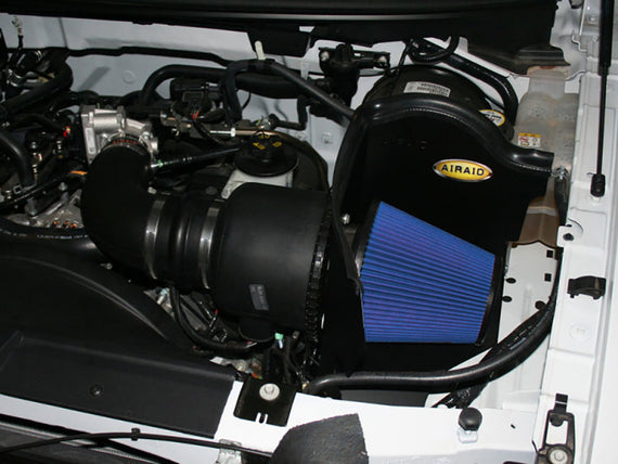 Airaid 07-08 Ford F-150 4.6L CAD Intake System w/ Tube (Dry / Blue Media) 403-217