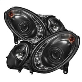 Spyder Mercedes Benz E-Class 03-06 Projector Xenon/HID Model- DRL- Blk PRO-YD-MBW21103-HID-DRL-BK 5029928