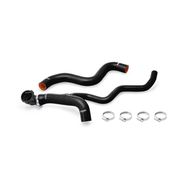 Mishimoto 2012+ Fiat 500 Non-Turbo Black Silicone Radiator Hose Kit MMHOSE-500NA-12BK