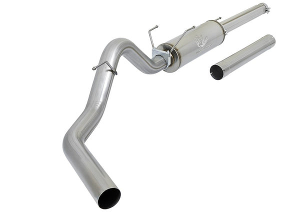 aFe LARGE Bore HD Exhausts Cat-Back SS-409 EXH CB Dodge Diesel Trucks 03-04 L6-5.9L (td) 49-12005