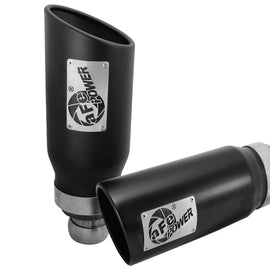 aFe Power 09-15 Dodge Ram 3.0L/5.7L Black Exhaust Tip Upgrade 49C42046-B