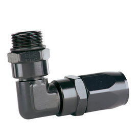 Aeromotive AN-8 Male O-Ring Boss to 90 Deg Hose End 15665