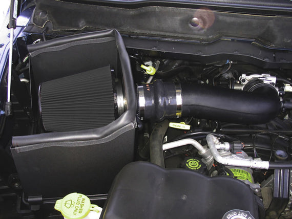 Airaid 02-05 Dodge Ram 4.7L CAD Intake System w/ Tube (Dry / Black Media) 302-149