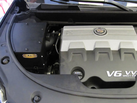 Airaid 2010 Cadillac SRX 3.0L CAD Intake System w/ Tube (Dry / Black Media) 252-261