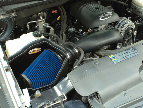 Airaid 05 Chevrolet 1500 / 05-07 GMC Classic MXP Intake System w/ Tube (Dry / Blue Media) 203-250
