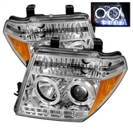 Spyder Nissan Frontier 05-08 Projector Headlights LED Halo LED Chrm PRO-YD-NF05-HL-C 5011534