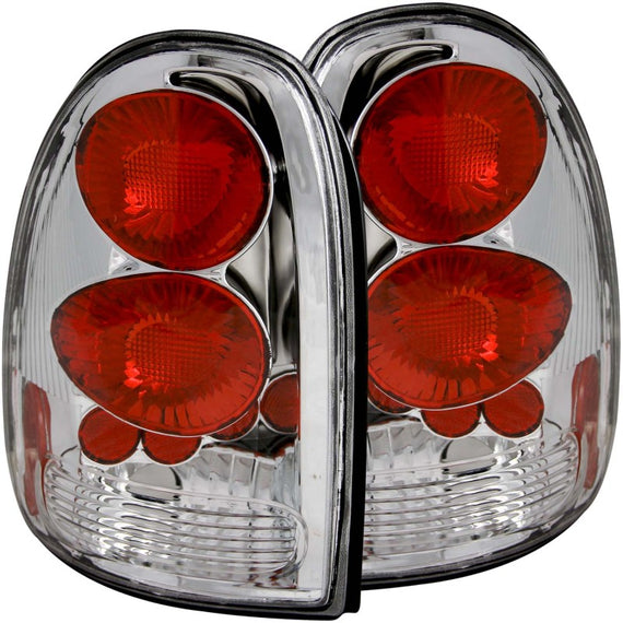 ANZO 1996-2000 Chrysler Voyager Taillights Chrome 211037