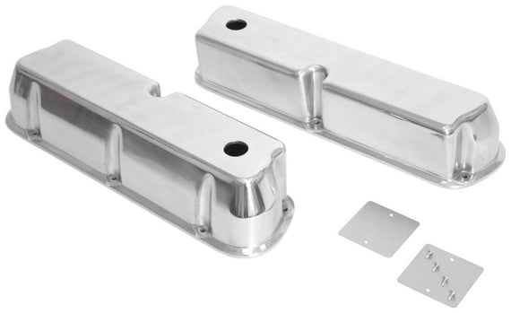 Spectre SB Ford Tall Valve Cover Set - Polished Aluminum 5018