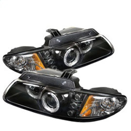 Spyder Dodge Caravan/Grand Caravan 96-00 Projector Headlights LED Halo LEDs- Blk PRO-YD-DC96-BK 5009692