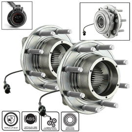 xTune Wheel Bearing and Hub 4WD ABS Ford F250 F350 SRW 05-10 - Front Left and Right BH-515081-81 9939570