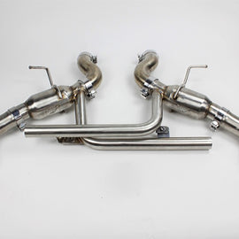 Mishimoto 2016+ Chevrolet Camaro SS Dual-Tip Pro Axle Back Exhaust w/ Polished Tips MMEXH-CAM8-16ADTPP