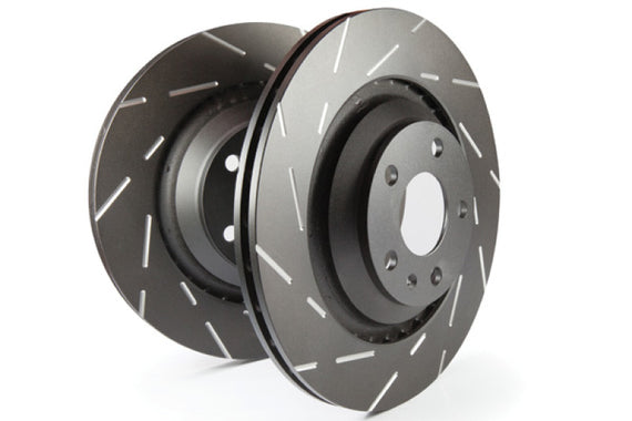 EBC USR1390 ULTIMAX USR SLOTTED SPORT BRAKE ROTORS - FRONT USR1390