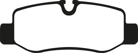 EBC 16+ Mercedes-Benz Commercial Metris Van Ultimax Rear Brake Pads UD1893