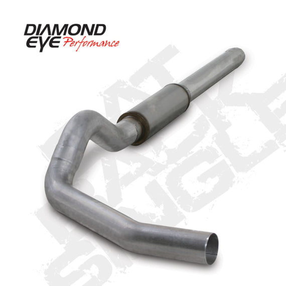 Diamond Eye KIT 5in Catback Single AL: 2004.5-2007.5 DODGE CUMMINS 600 K5244A