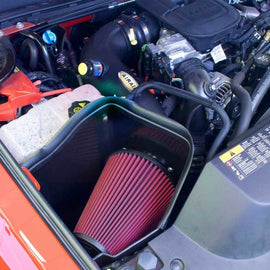 Airaid 11-12 GM 2500/3500 Duramax 6.6L Diesel MXP Intake System w/ Tube (Oiled / Red Media) 200-281