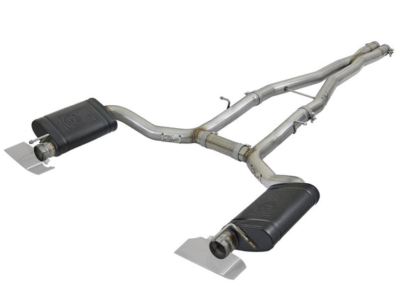 aFe MACH Force-Xp 304 SS Cat-Back Exhaust 15-16 Dodge Challenger V8-5.7L 49-32060