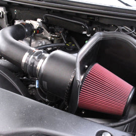 Airaid 04-06 Ford F-150 4.6L CAD Intake System w/ Tube (Oiled / Red Media) 400-162