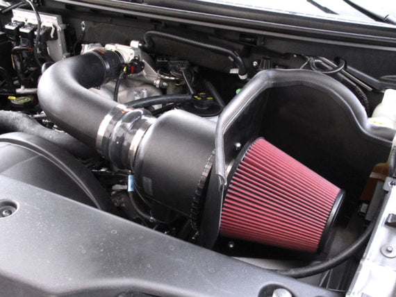 Airaid 04-06 Ford F-150 4.6L CAD Intake System w/ Tube (Oiled / Red Media) 400-162