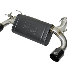 aFe MACHForce XP Exhausts Axle-Back 12-15 BMW 335i 3.0T (SS w/Black Tips) 49-36336-B