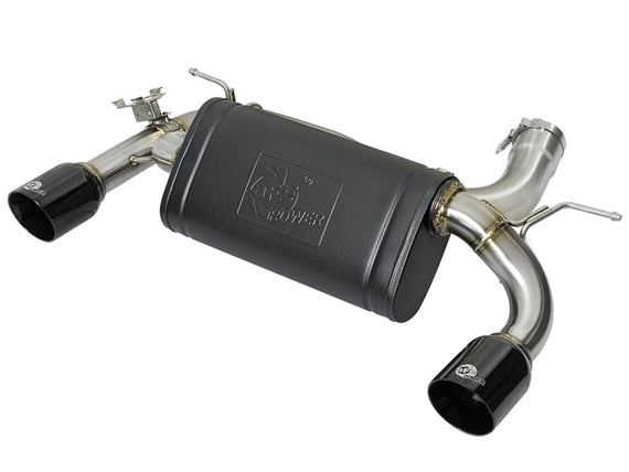 aFe MACHForce XP Exhausts Axle-Back 12-15 BMW 335i 3.0T (SS w/Black Tips) 49-36336-B