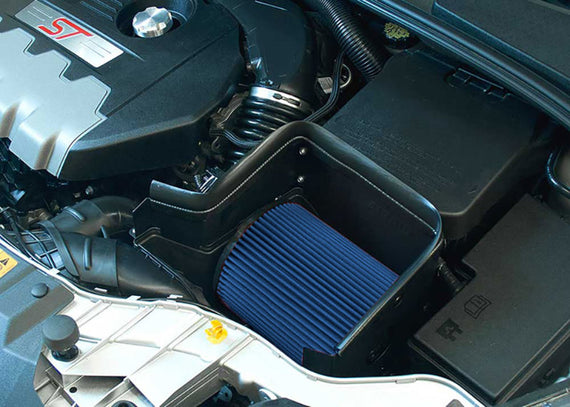 Airaid 13-14 Ford Focus 2.0L / ST 2.0L Turbo MXP Intake System w/o Tube (Dry / Blue Media) 453-181