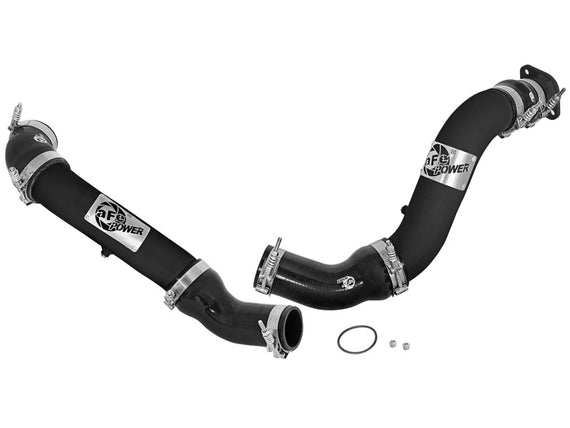 aFe Bladerunner 3in Intercooler Hot and Cold Side Tubes 16-17 Nissan Titan XD V8 5.0L (td) 46-20284-B