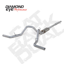 Diamond Eye KIT 3in Catback DUAL GAS AL CHEVY/GM 4.3L 5.3L 1500 K3126A