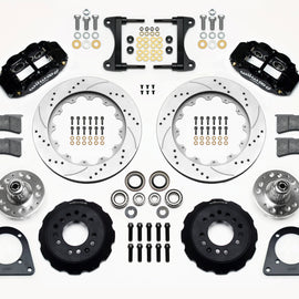 Wilwood Narrow Superlite 6R Front Hub Kit 14.00in Drill-Zinc TCI-IFS 71-78 (Pinto Based) 140-13225-Z