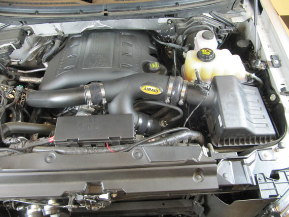 Airaid Jr. Intake Kit, Bifurcated Tube, Oiled / Red Media 11-14 Ford F-150 3.5L Ecoboost 400-701